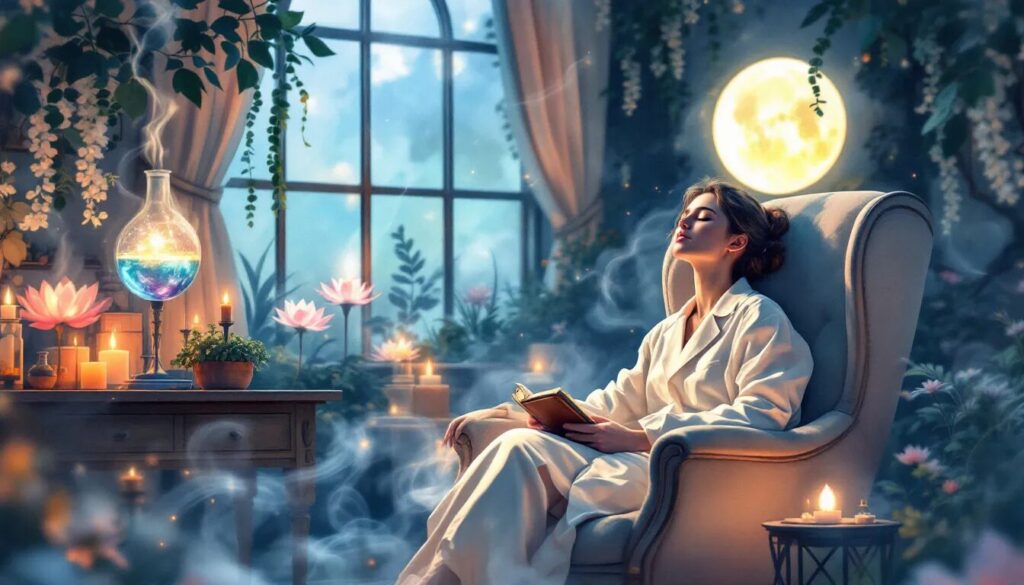 A researcher examining data related to hydrogen water and its sleep benefits.