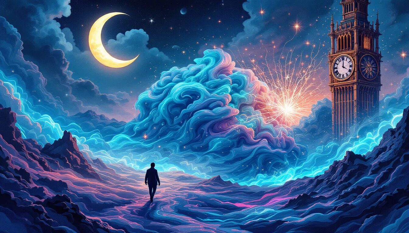 An illustration representing the neurological disorders linked to circadian rhythm disruption.