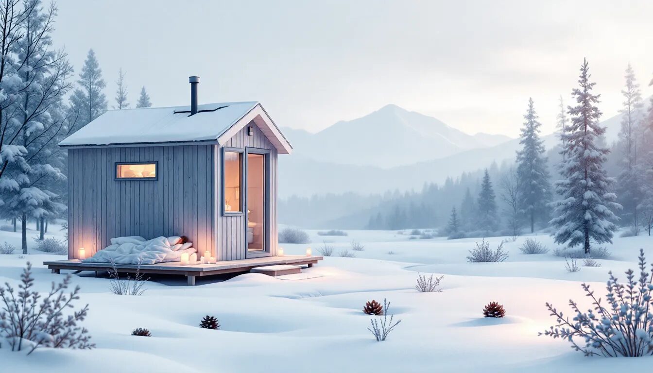 Illustration of the science behind cold exposure and slow wave sleep.